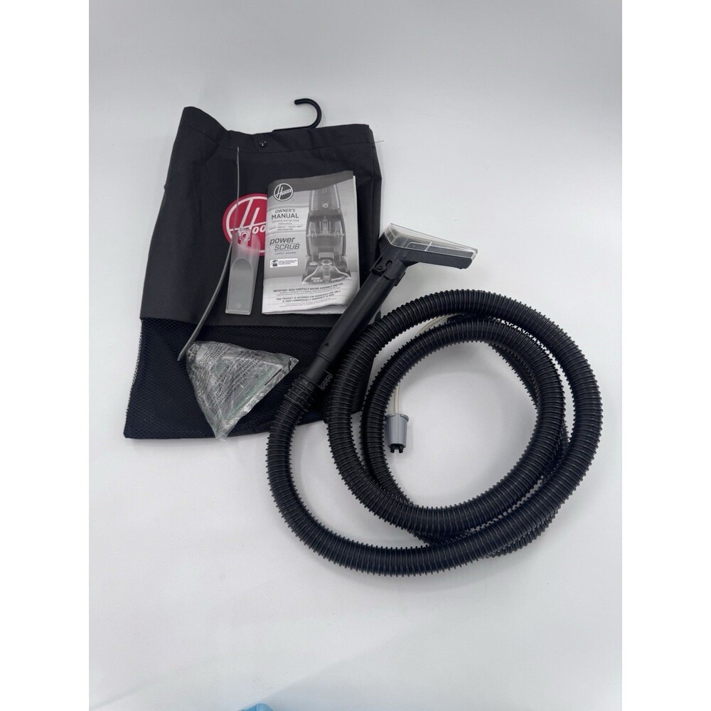 Hoover Power Scrub Spin Carpet Cleaner Hose Attachments Bag Accessories